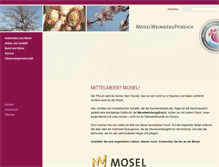 Tablet Screenshot of moselweinbergpfirsich.de